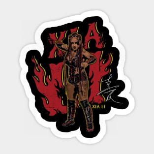 Xia Li Fire Sticker